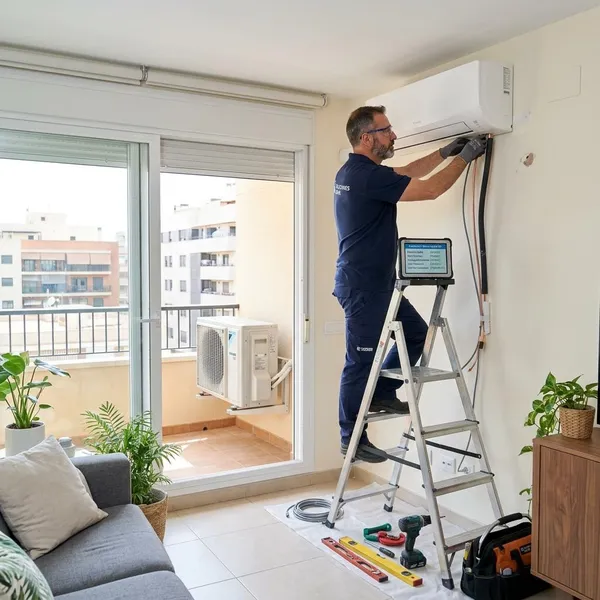 aire acondicionado con instalación