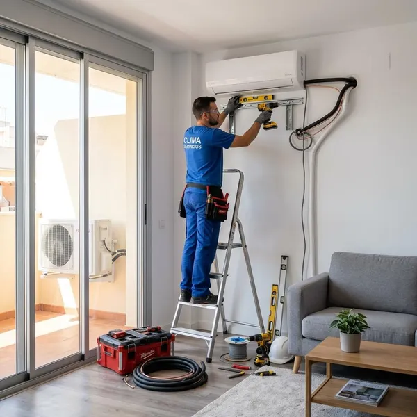 Qué incluye la instalación de aire acondicionado