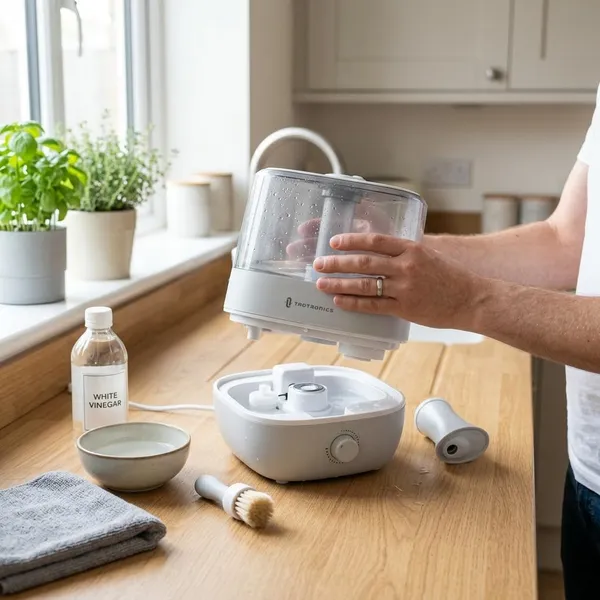 como limpiar el humidificador