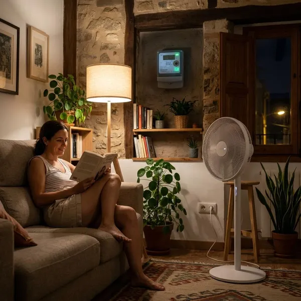 Consumo según el tipo de ventilador