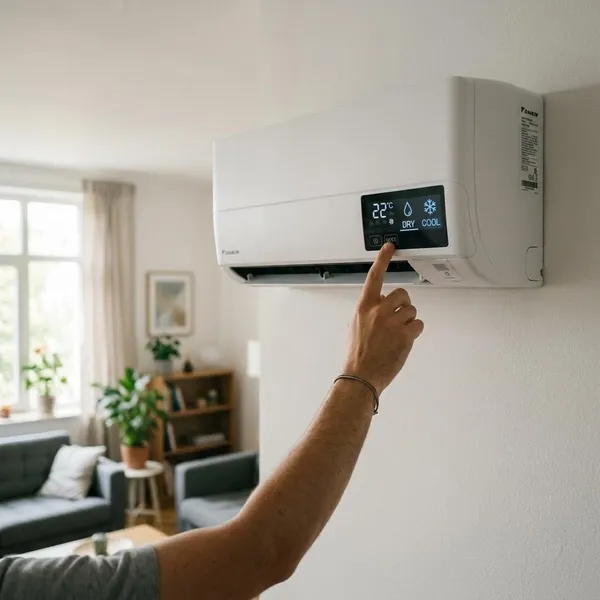 Dry o Cool en aire acondicionado