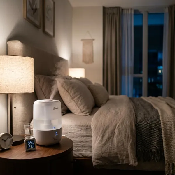 Beneficios de un humidificador para dormir